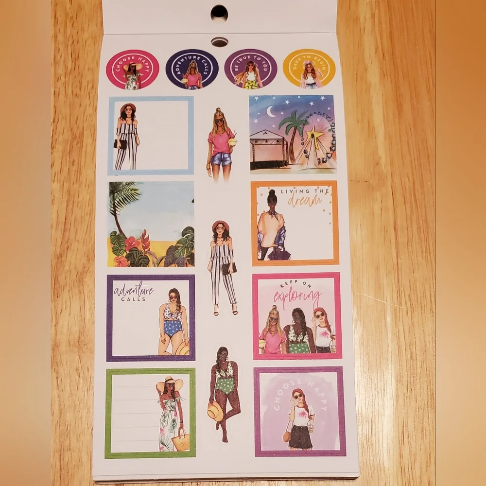 544 Travel Stickers 